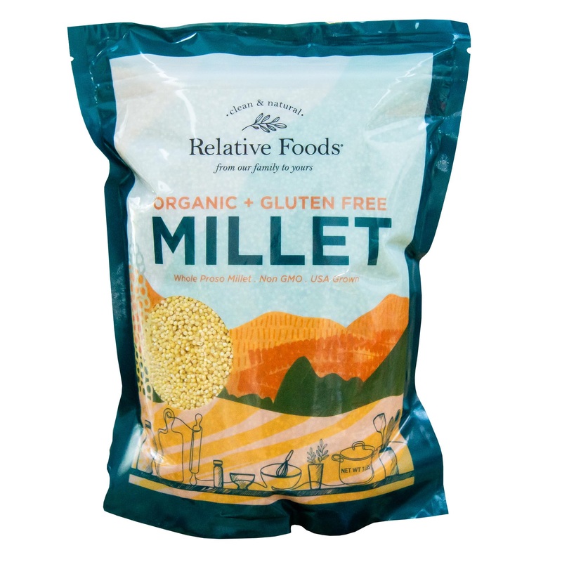 Whole Organic Hulled Millet Seed – 3Lb Millet Organic Whole Grain Seed- Gluten-Free Grain For Porridge, Salads, Fruits – Non-Gmo