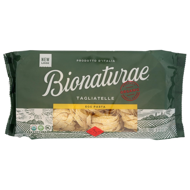 Bionaturae Egg Pasta, Tagliatelle, 8.8 Ounce