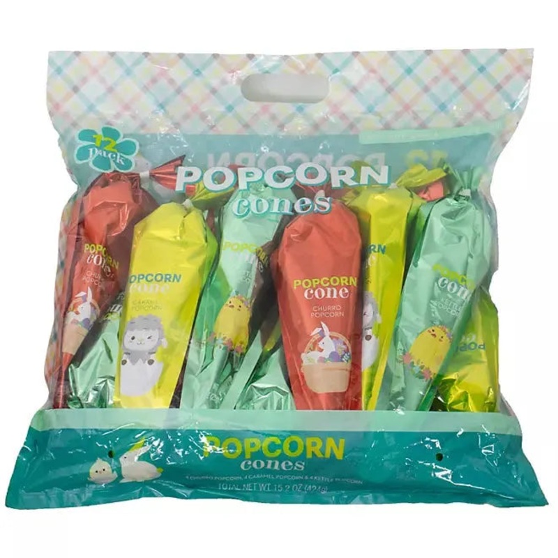 Easter Popcorn Cones: 12-Piece Bag