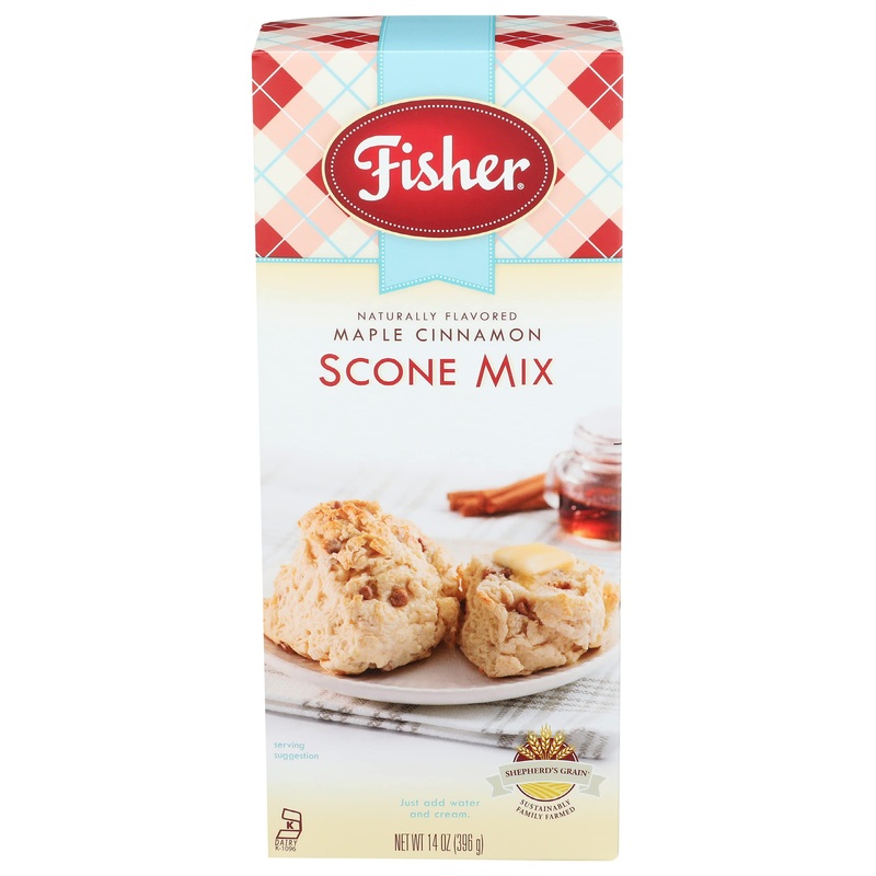 Fisher Scone Mix, Maple Cinnamon, 14 Oz (Pack Of 1)