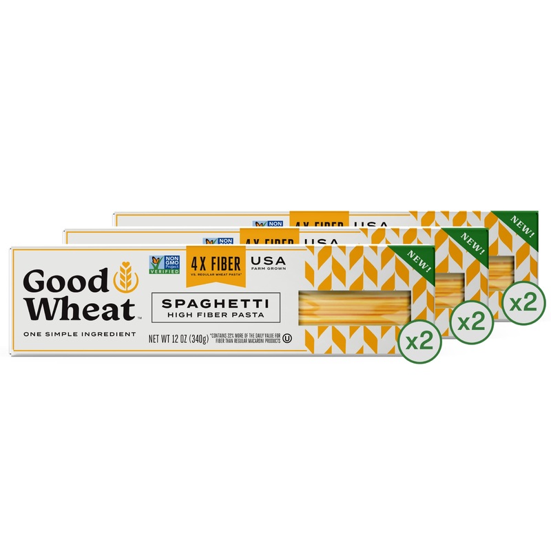 Goodwheat Pasta Spaghetti, 6 Pack