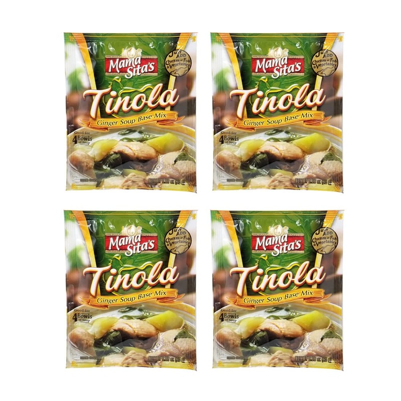 Mama Sita’S Tinola Ginger Soup Base Mix, 0.88Oz (25G) 4 Pack