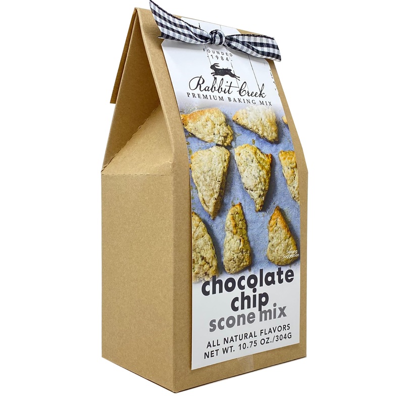 Rabbit Creek Chocolate Chip Scone Mix – Chocolate Chip Scones Baking Mix, Rabbit Creek Baking Mix 10.75 Ounce