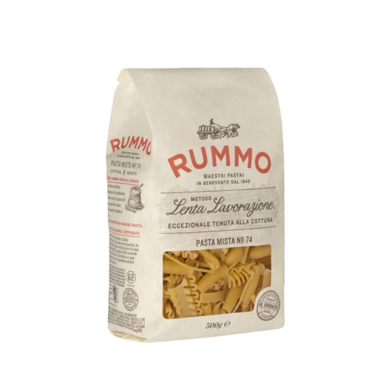 Rummo – Imported Italian Pasta Mista No. 74, (2)- 1.1 Lb. Pkgs.