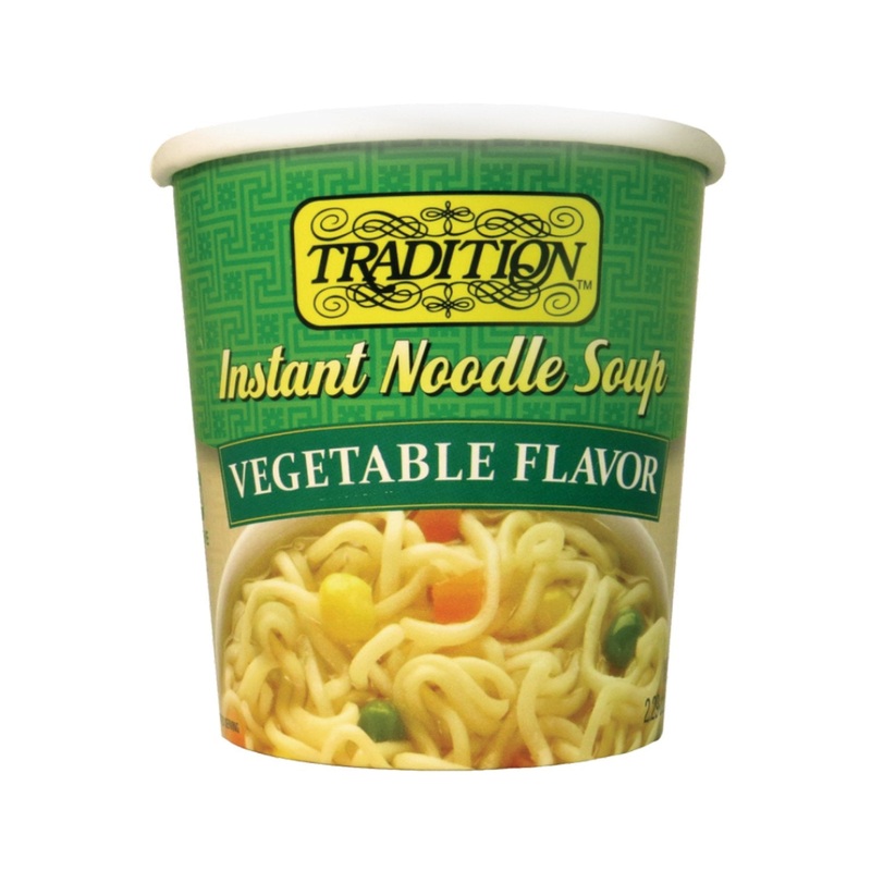 Tradition Instant Noodle Soup Cup, Vegetable, 2.29 Ounce (Pack Of 12)