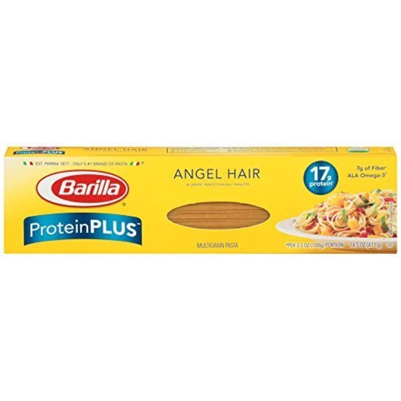 Barilla Protein Plus Angel Hair Pasta 14.5 Ounce – 2 Pack