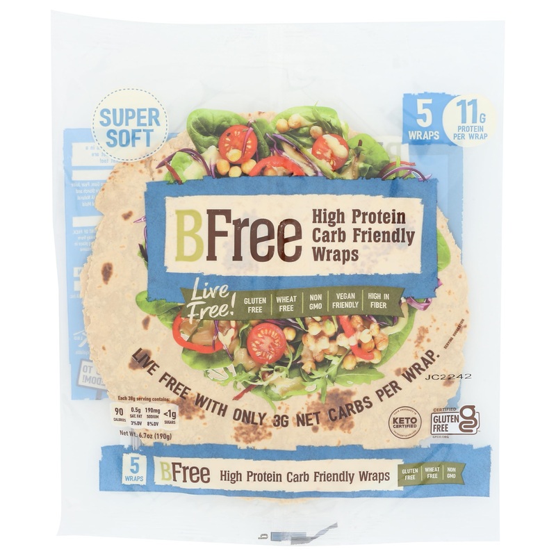 Bfree High Protein Carb Savvy Tortillas, 7.41 Oz – 5 Tortillas (Pack Of 1)