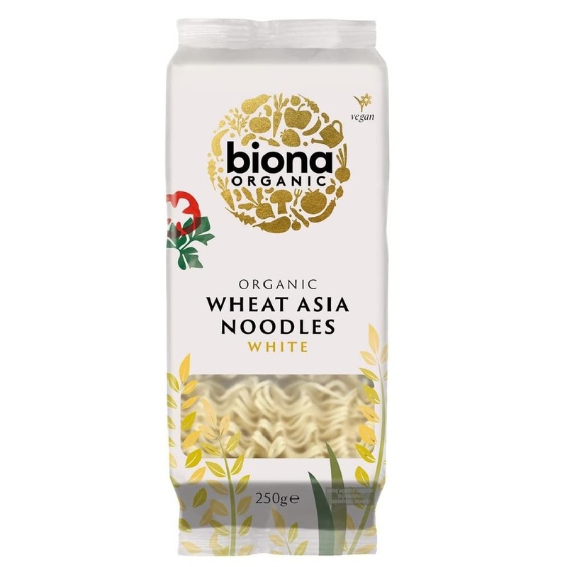 Biona Organic Wheat Asia Noodles White 250G