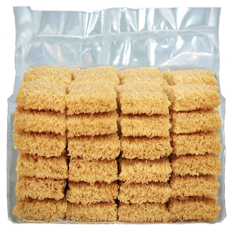 Bulk Gluten Free Ramen Noodles (48 Pieces)Gf Gluten Free Noodles Vegan Healthy Brown Rice Noodle. Low Sodium Ramen Plain Noodle