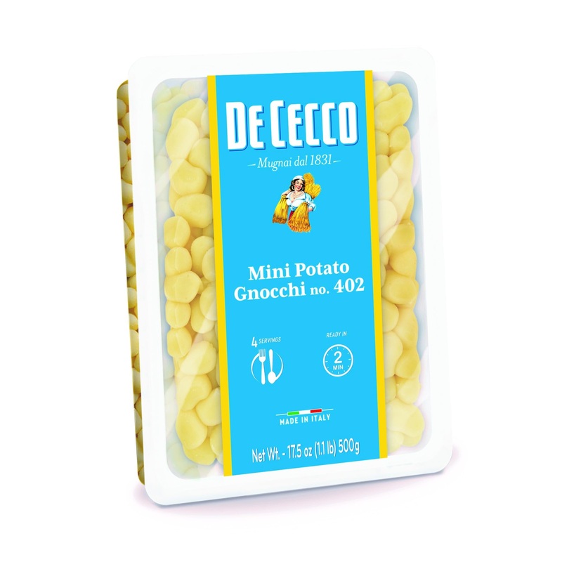 De Cecco Pasta, Mini Potato Gnocchi No.402, 17.5 Ounce (Pack Of 12)