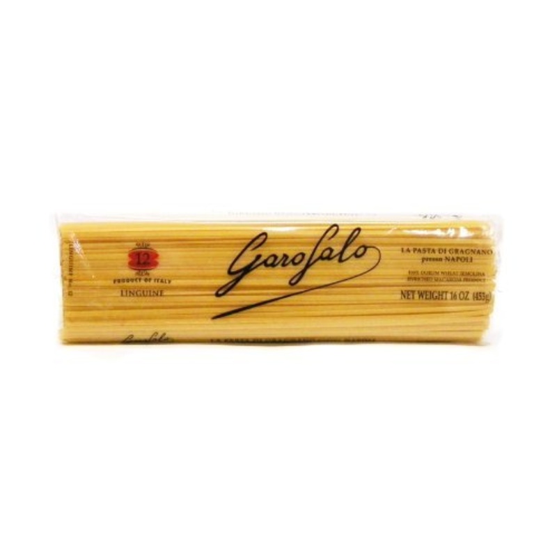 Garofalo – Premium Durum Wheat Semolina Linguine Pasta, Italian Made, Bronze-Drawn, Al-Dente, One-Ingredient Pasta (4 Pack)