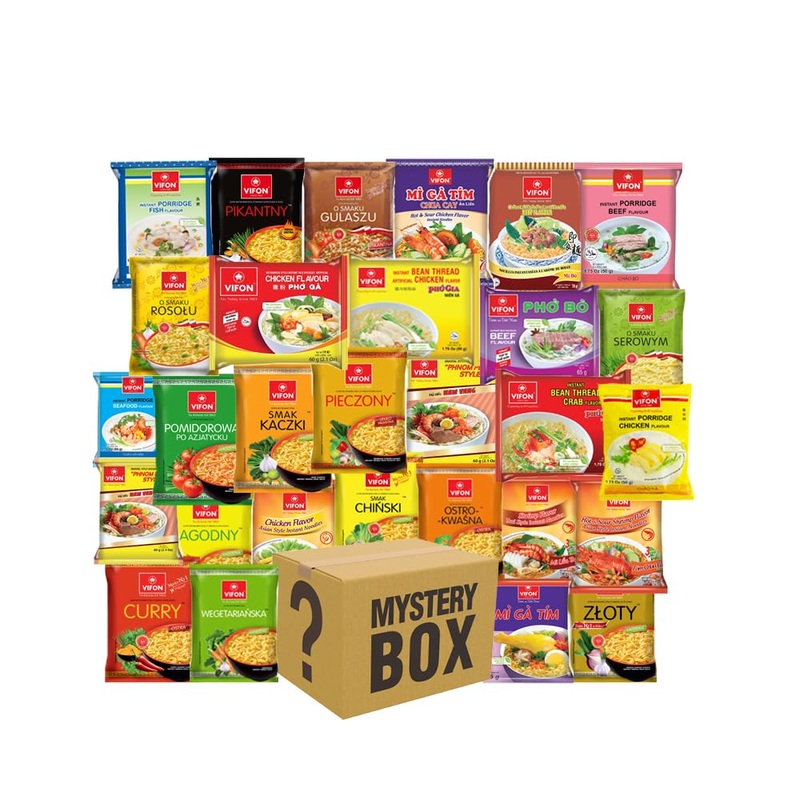 High Class Grass Vifon Ramen Noodles Variety Pack, 12 Instant Soups, Polish And Vietnamese Food
