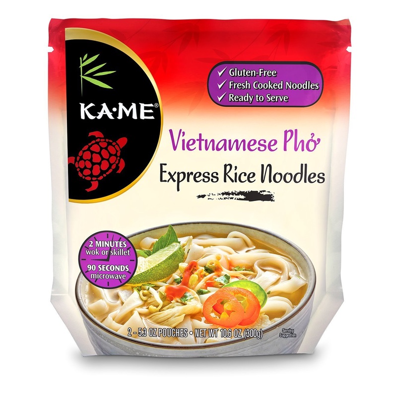 Ka-Me Gluten Free Rice Noodles – Vietnamese Express Pho Noodles Ready To Serve (Pack Of 6)