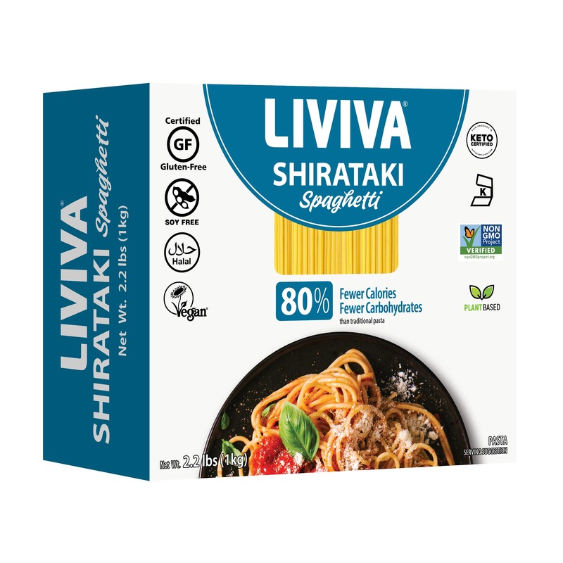 Liviva Dried Shirataki Spaghetti 1 Kg Pack – Low Calories – 25 Calories, 0G Of Fat And 0G Of Sugar