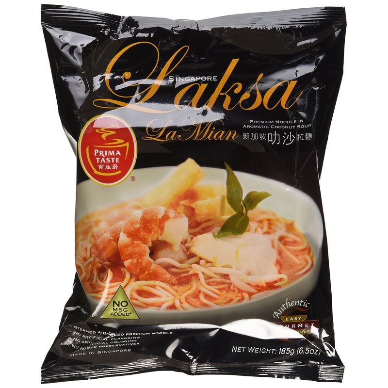 Prima Taste Laksa La Mian, 185G, (Pack Of 12)