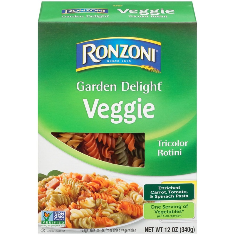Ronzoni Garden Delight Rotini, 12-Ounce