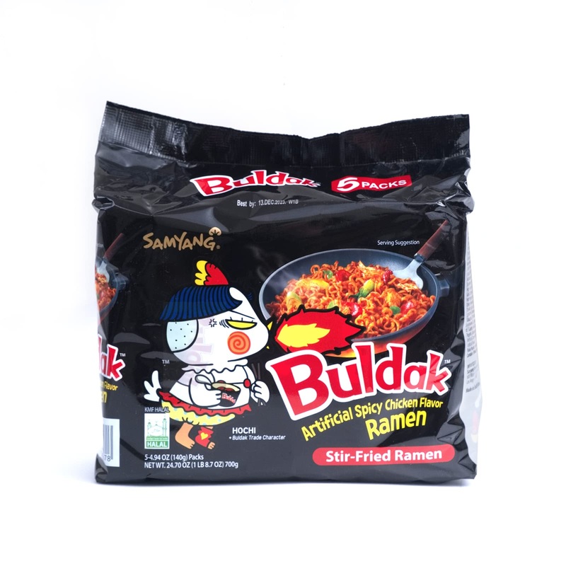Samyang Original Chicken Flavor Buldak Ramen Pack Of 5