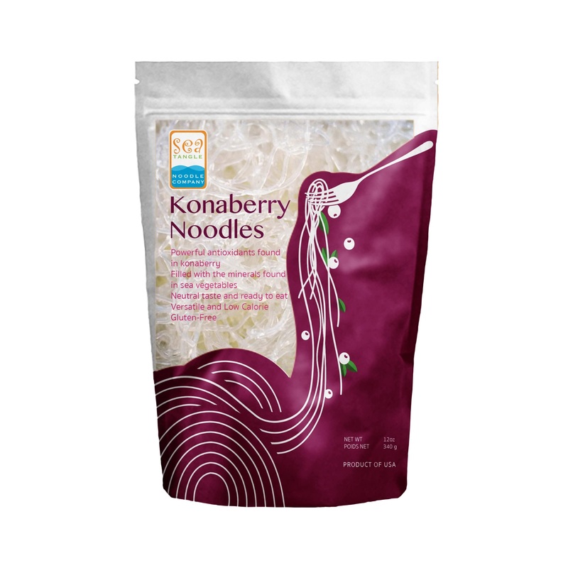 Sea Tangle Konaberry Kelp Noodles (12Oz) – Pack Of 3 – Low Calorie Asian Noodles For Healthy Noodle Dishes – Gluten Free, Keto N