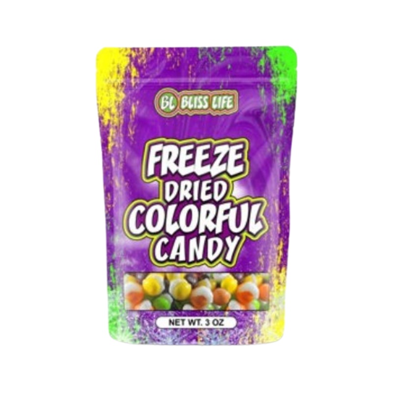 Bliss Life Freeze Dried Colorful Candy 3 oz. Bag