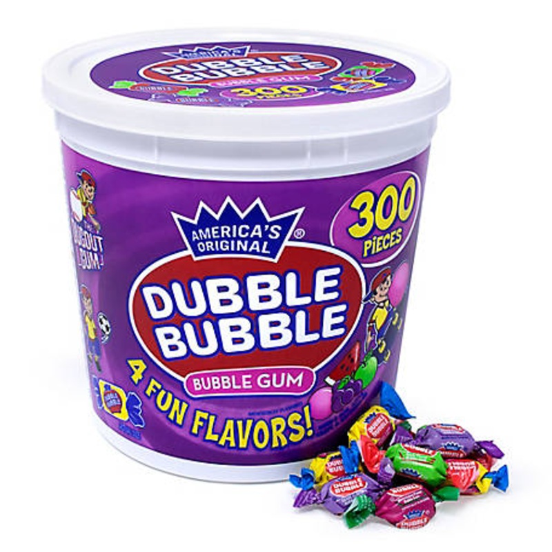 DUBBLE BUBBLE ASSORTED TUB