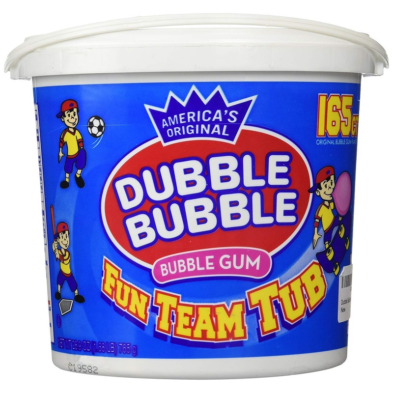DUBBLE BUBBLE GUM TUB