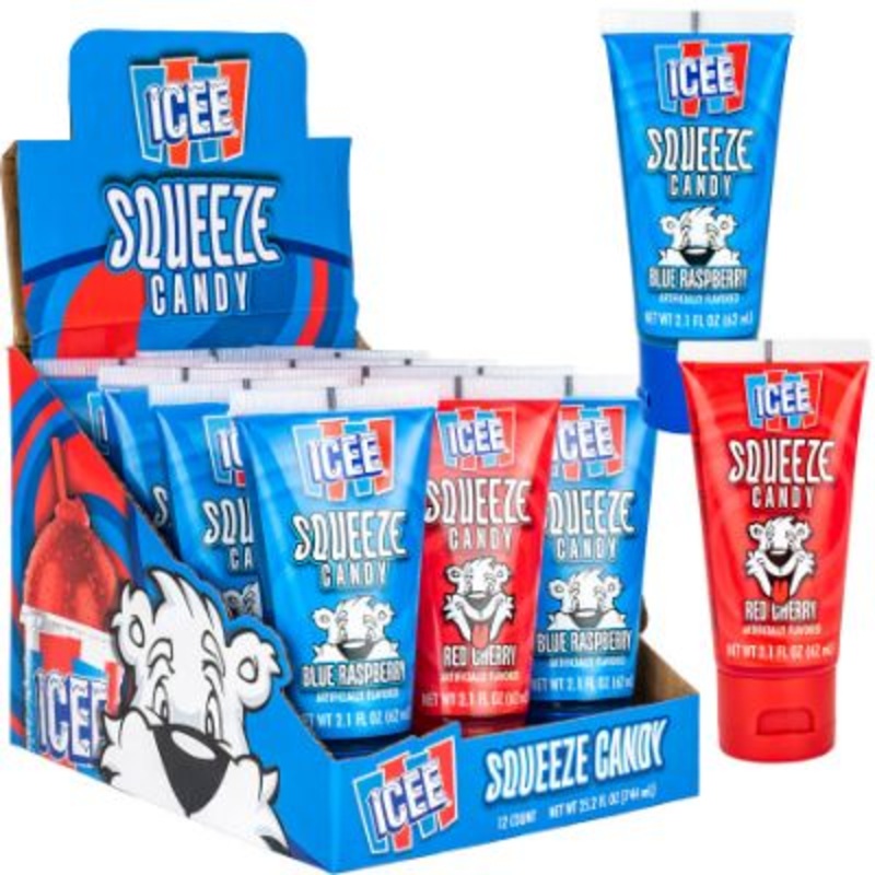 ICEE or Slush Puppie Squeeze Candy – 2.1-oz. Tube