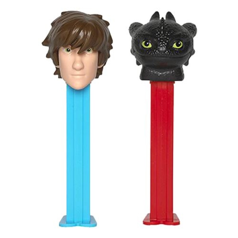 PEZ Dreamworks How to Train Your Dragon Collection Candy Dispenser – 1-Piece Blister Pack