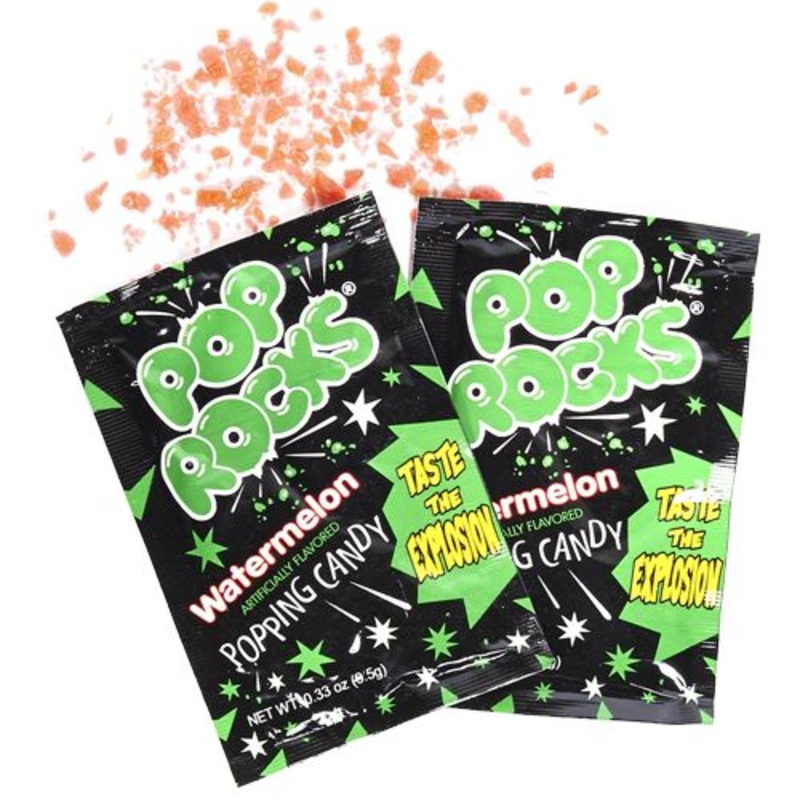 Pop Rocks Watermelon Popping Candy – 0.33-oz. Package