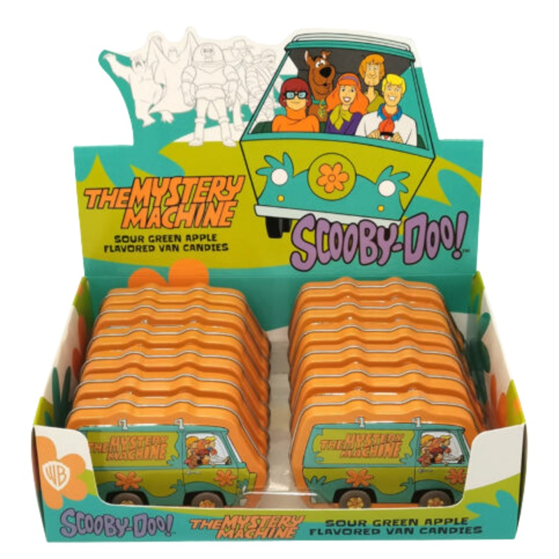 Scooby Doo The Mystery Machine Van Candies 1.5 oz. Tin