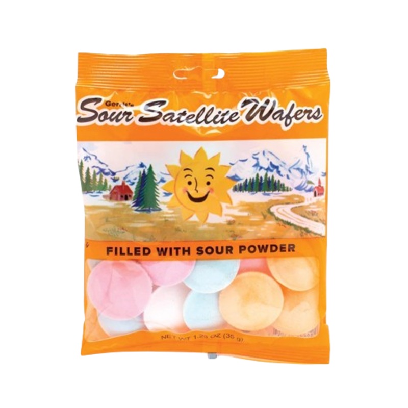 Sour Satellite Wafers Candy – 1.23-oz. Bag