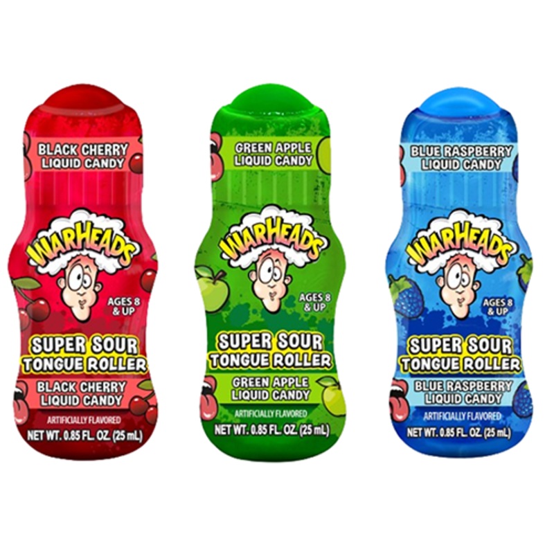 Warheads Super Sour Assorted Tongue Roller 0.85 oz.