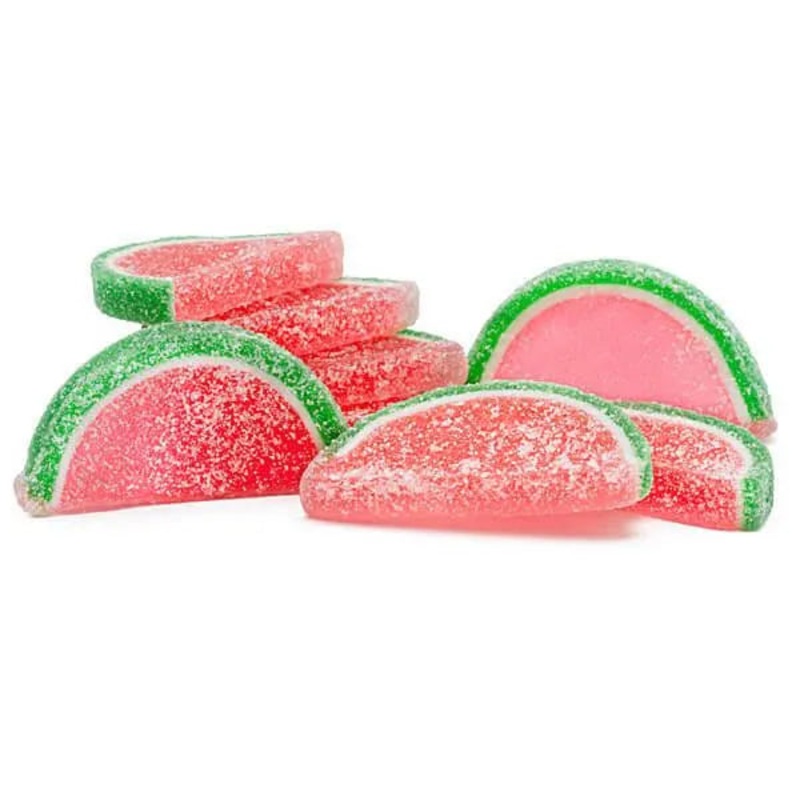 Albanese Candy Fruit Jell Slices – Watermelon: 5LB Box
