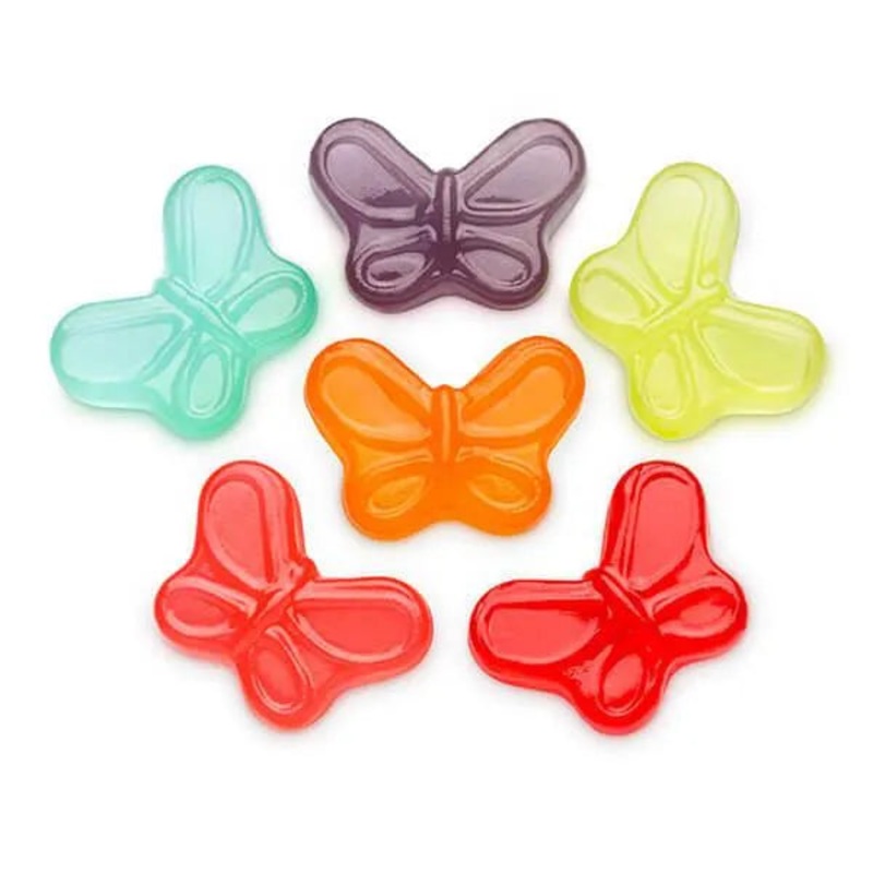 Albanese Gummy Butterflies Assortment – Mini: 5LB Bag