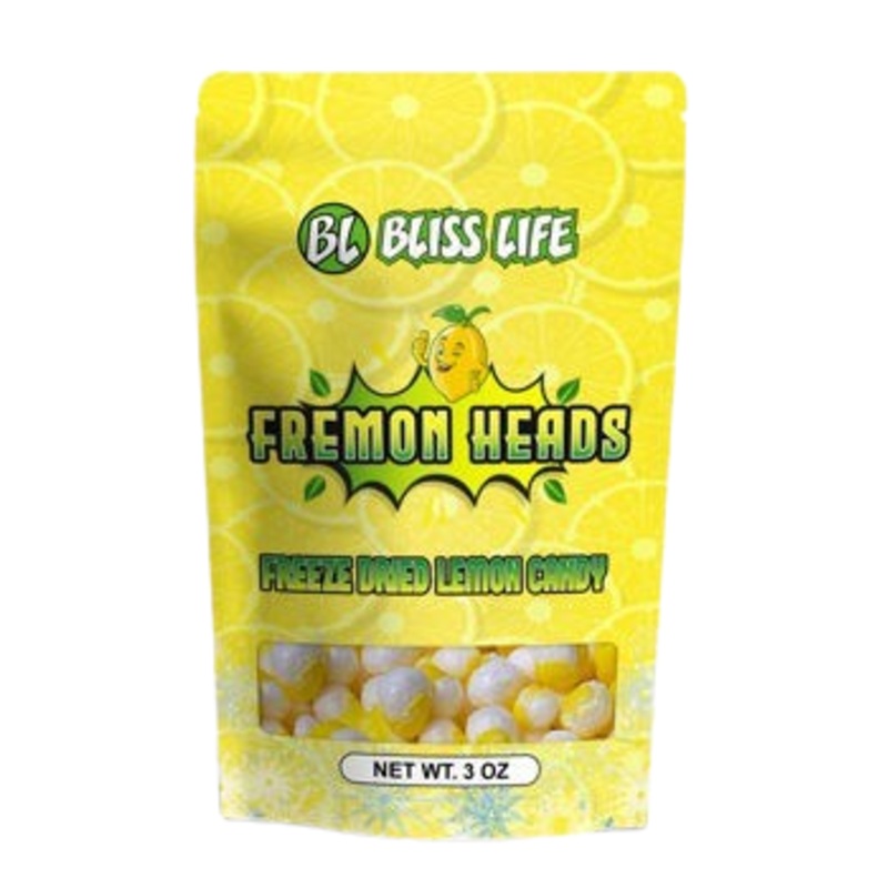Bliss Life Freeze Dried Fremon Heads 3 oz. Bag