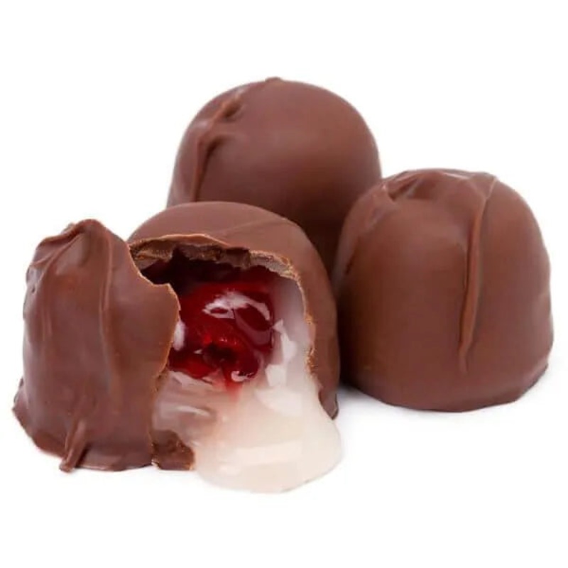 Brach’s Chocolate Covered Cherries Candy: 10-Piece Box