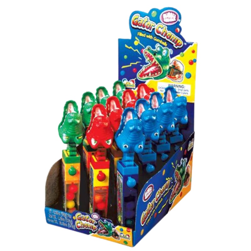 Bubble Mania Gator Chomp Gum-Filled Toy 0.60 oz.