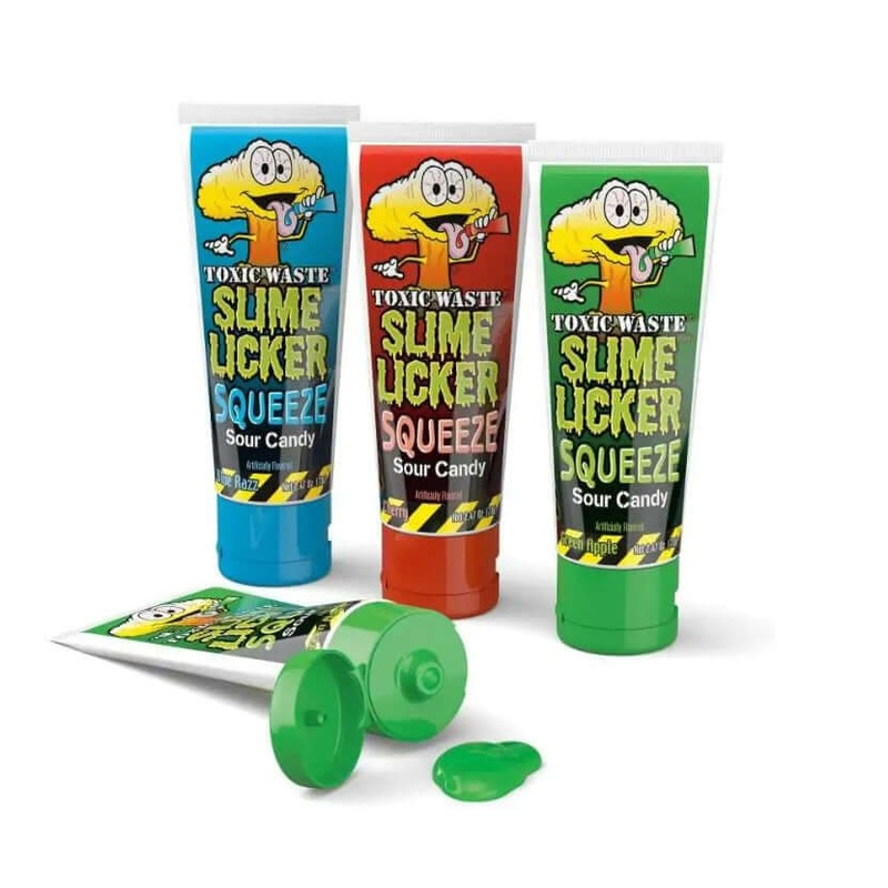Candy Dynamics Toxic Waste Slimelicker Squeeze 12ct