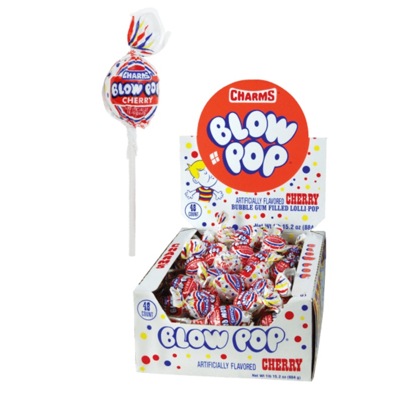 Charms Cherry Blow Pop 48ct