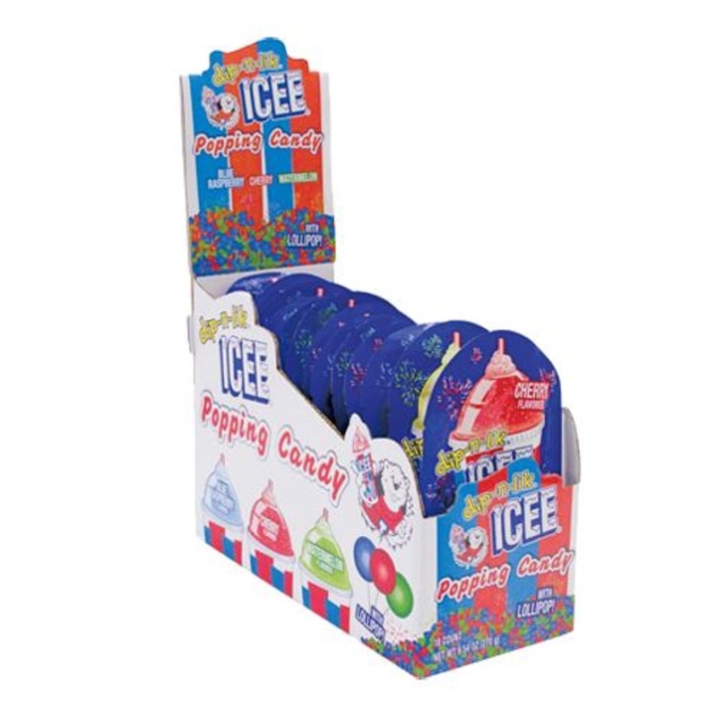 Dip-n-lik ICEE Popping Candy with Lollipop