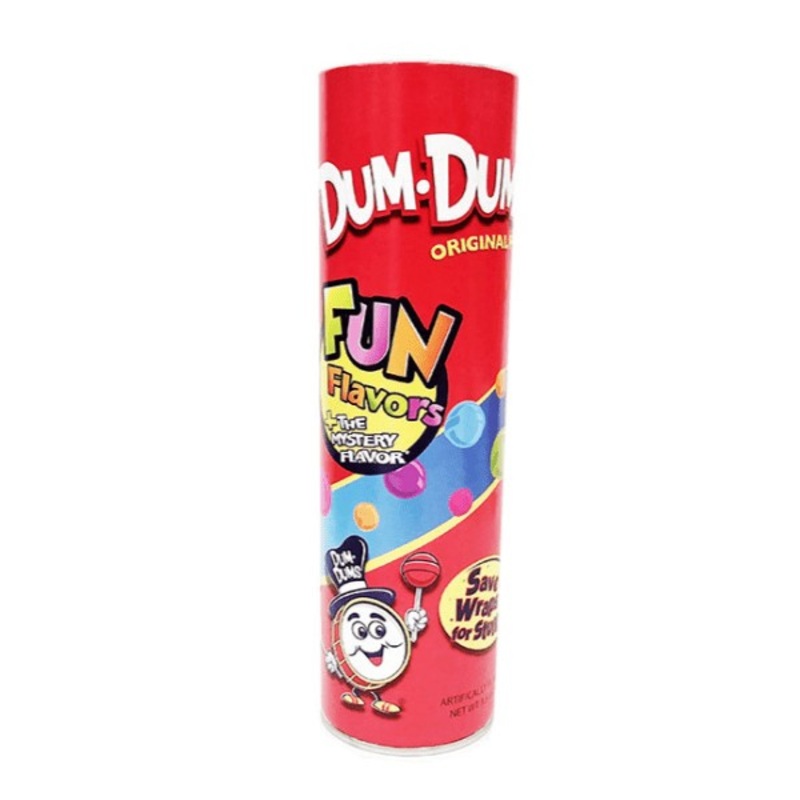 Dum Dums Lollipops 9″ Tube