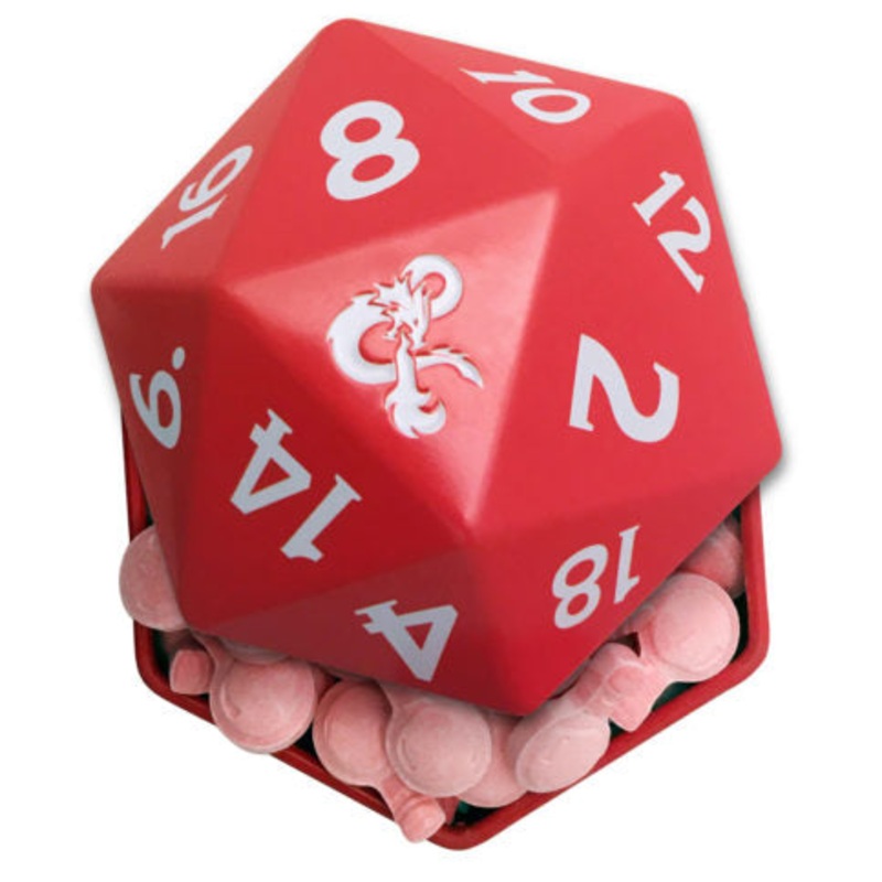 Dungeons and Dragons D20 +1 Cherry Potion Hard Candy – 1.2-oz. Tin