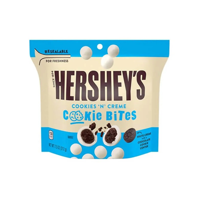Hershey’s Cookies n Creme Cookie Bites Candy: 7.5-Ounce Bag