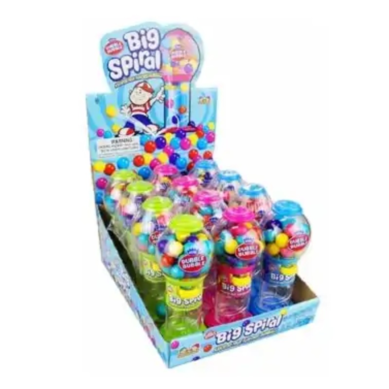Kidsmania Dubble Bubble Big Spiral Mini Gumball Dispenser