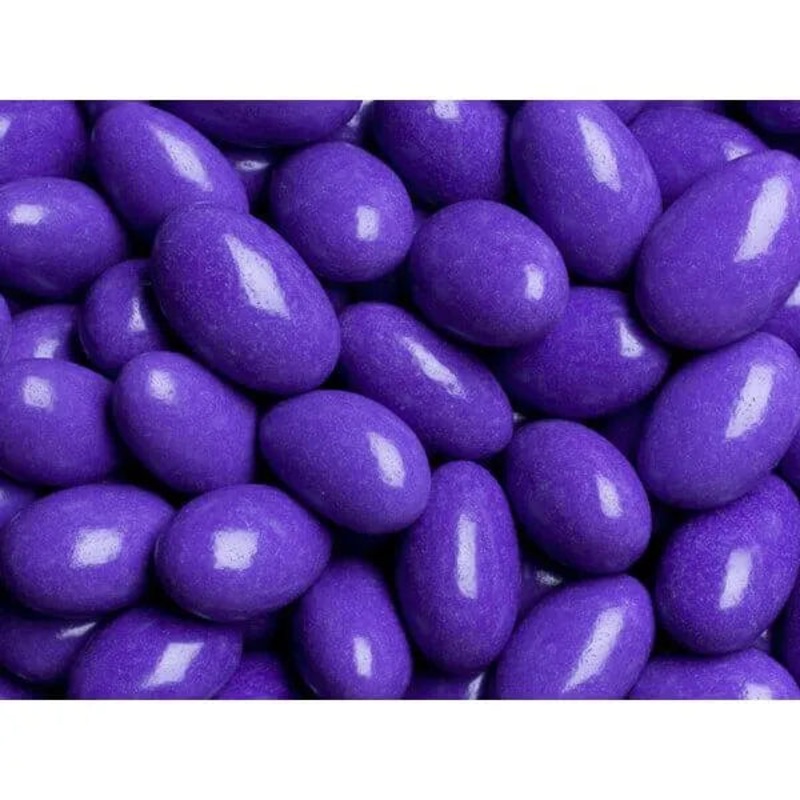 Koppers Chocolate Jordan Almonds – Purple: 5LB Bag