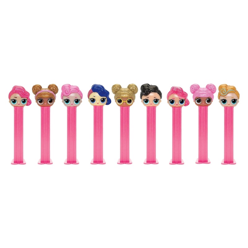 PEZ LOL Surprise Collection Candy Dispenser – 1-Piece Blister Pack