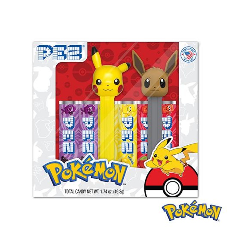 PEZ Pokmon Gift Set (Pikachu & Eevee)