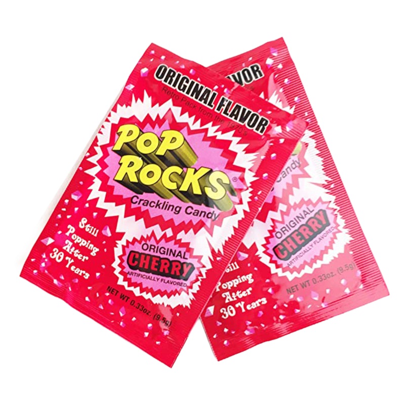 Pop Rocks Cherry Popping Candy – 0.33-oz. Package