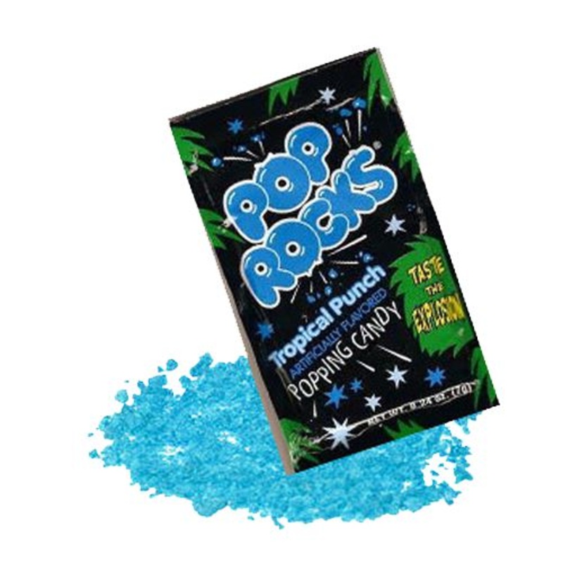 Pop Rocks Tropical Punch Popping Candy – 0.33-oz. Package