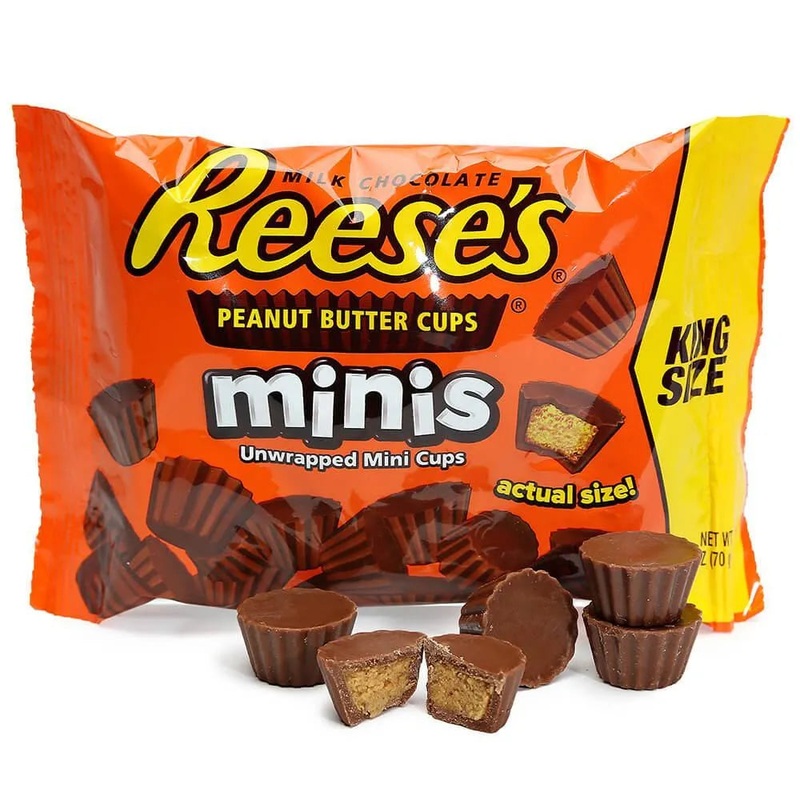 Reese’s Minis King Size Packs: 16-Piece Box