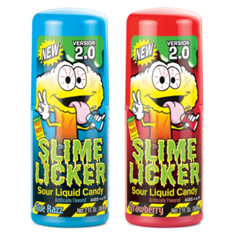 Slime LIcker 2.0 Sour Liquid Candy Assorted 2 oz.